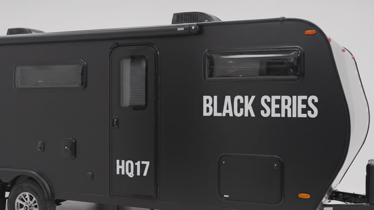 Black Series RV Replacement Window, Double Pane, 13.8 x 47.2 in – product video