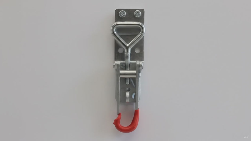 Black Series OEM Top Door Latch w/ Red Rubber - Dominator / HQ12 – product video