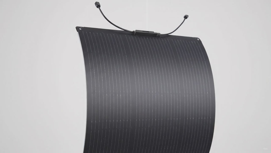 BLUETTI PV100 FX Flexible Solar Panel 2-Pack | 200W (2 x 100W) RV Roof – product video