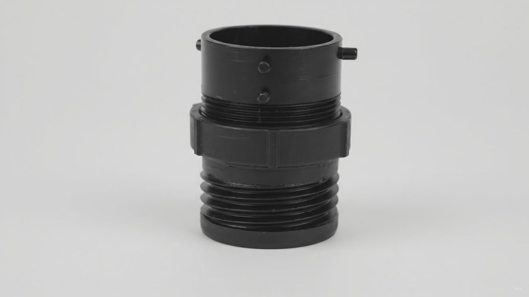 Lippert Waste Master RV Sewer Hose Male Bayonet Fitting Converter – product video