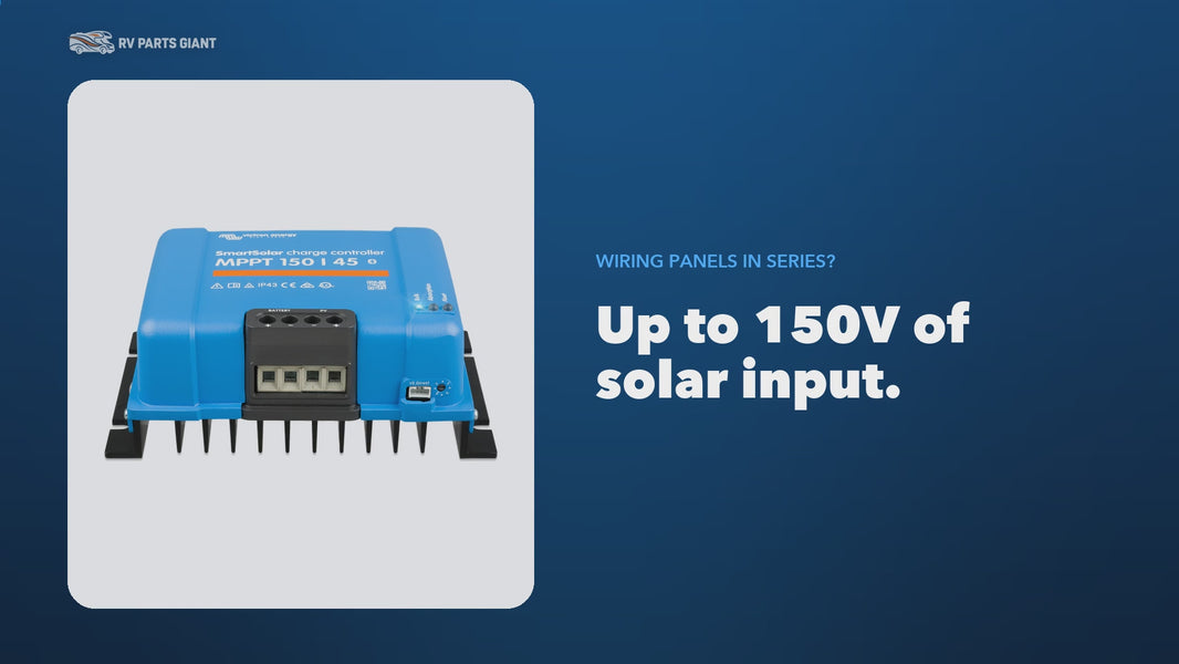Victron SmartSolar MPPT 150/35 & 150/45 product video by RV Parts Giant
