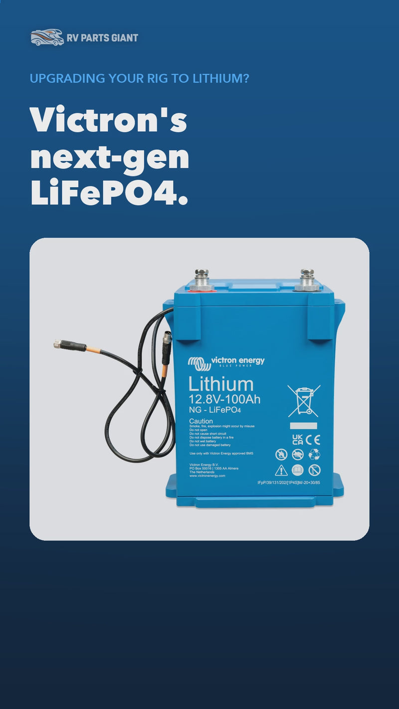 Victron Lithium NG battery product video by RV Parts Giant