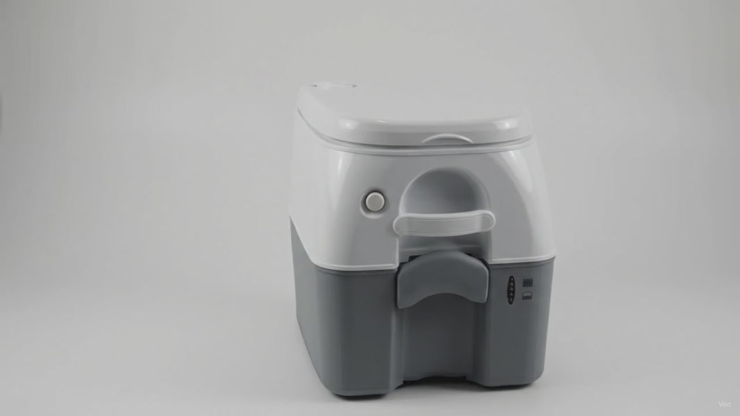 Dometic 301097606 Portable Toilet 5.0 Gallon, Gray – product video