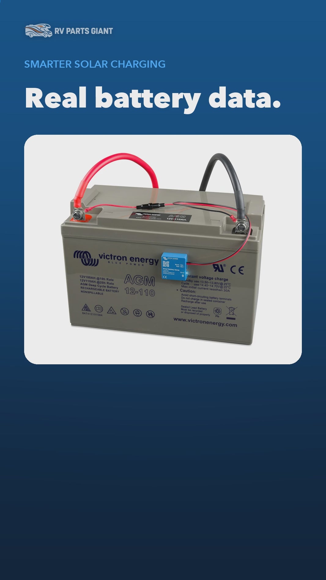 Victron Smart Battery Sense product video by RV Parts Giant
