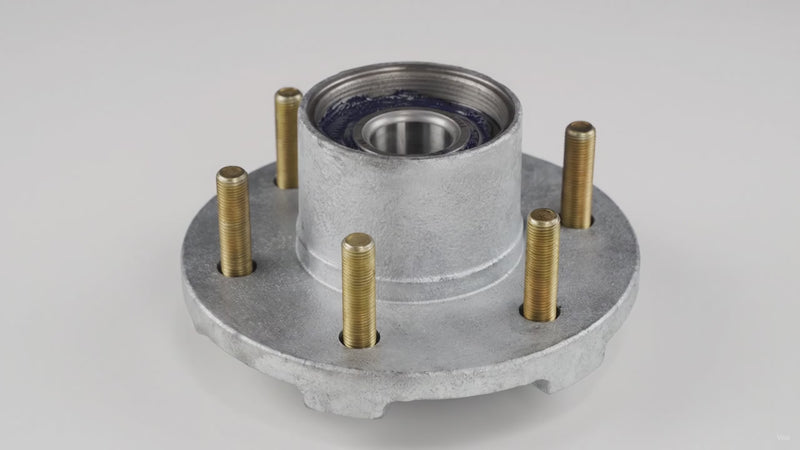 DeeMaxx Galvanized Hub Kit, 6 on 5.5" Threaded (HUB-655T-GALV-KIT) – product video