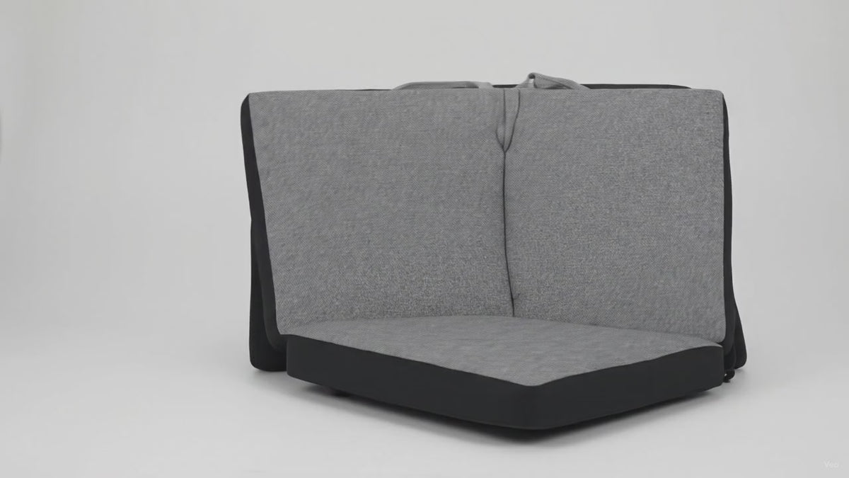 Foldable Memory Foam Mattress Twin 4" 75x38 – product video