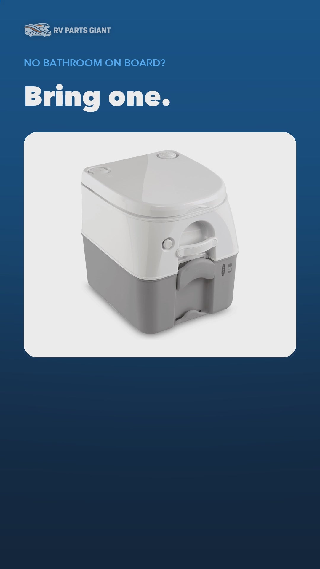 Dometic 976 Portable Toilet product video by RV Parts Giant