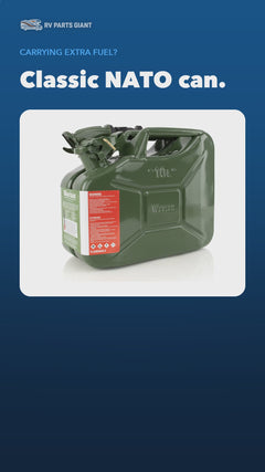 Wavian 10L NATO Jerry Can product video by RV Parts Giant