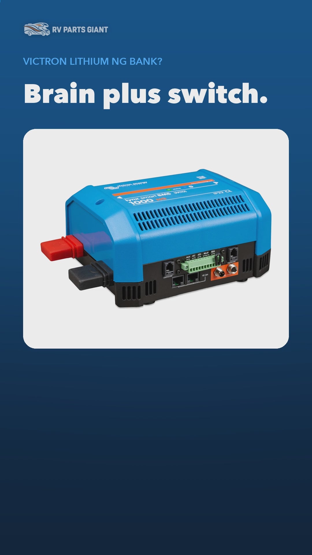 Victron Lynx Smart BMS product video by RV Parts Giant