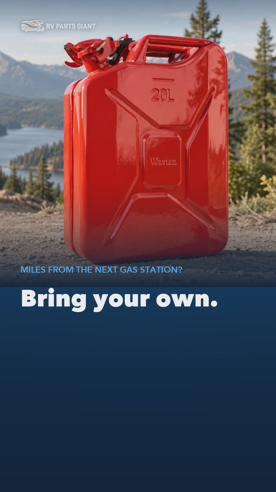 Wavian 20L NATO jerry can, red, product video by RV Parts Giant