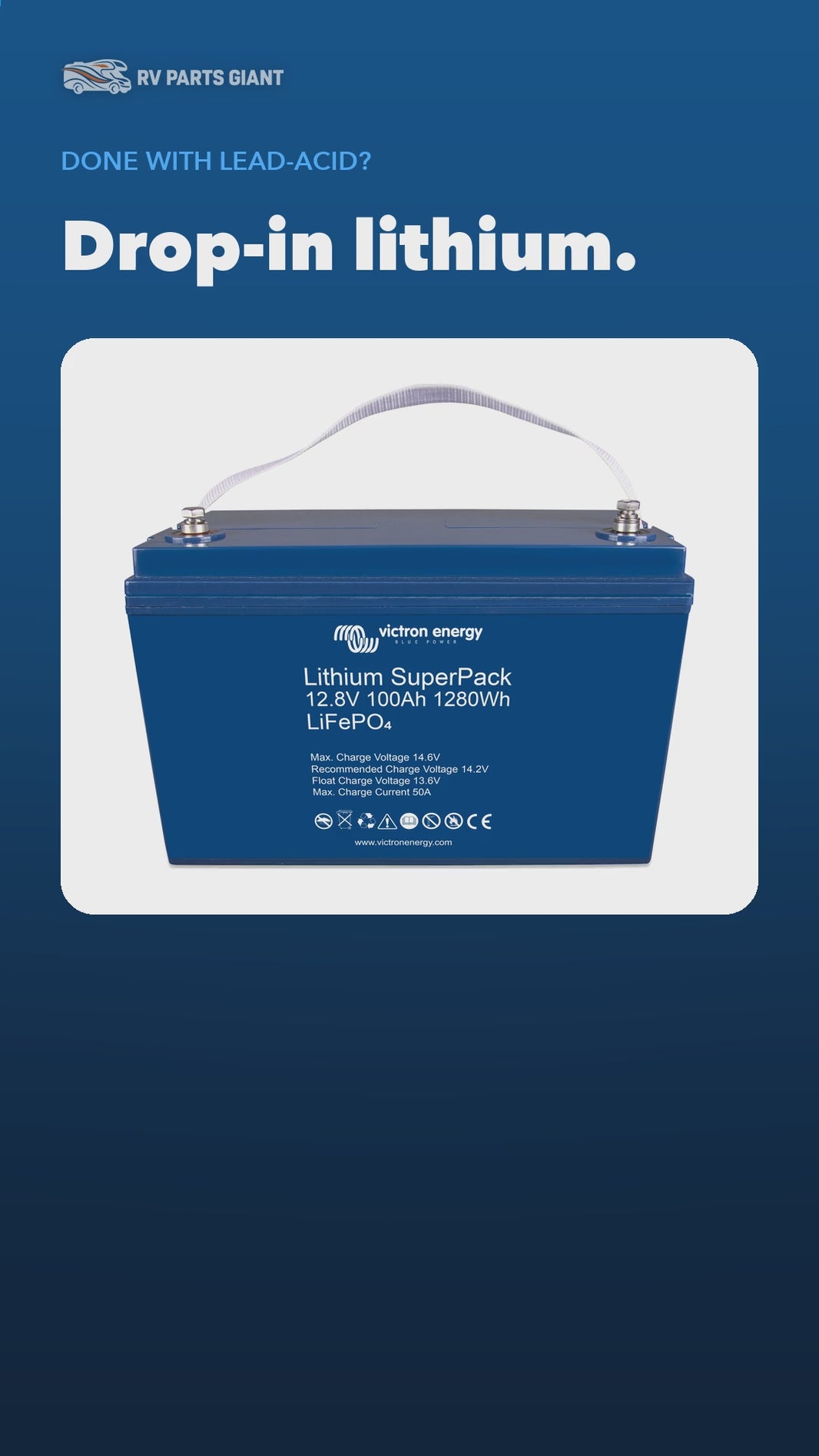 Victron Lithium SuperPack product video by RV Parts Giant