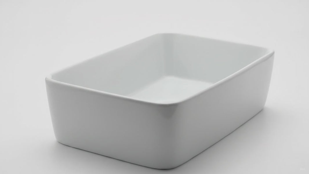 White Ceramic Wash Basin (sink) – product video