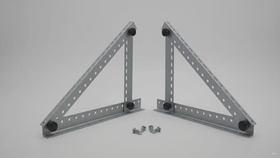 Renogy RV Solar Panel Tilt Mount Brackets, 28 in / 50 in – product video