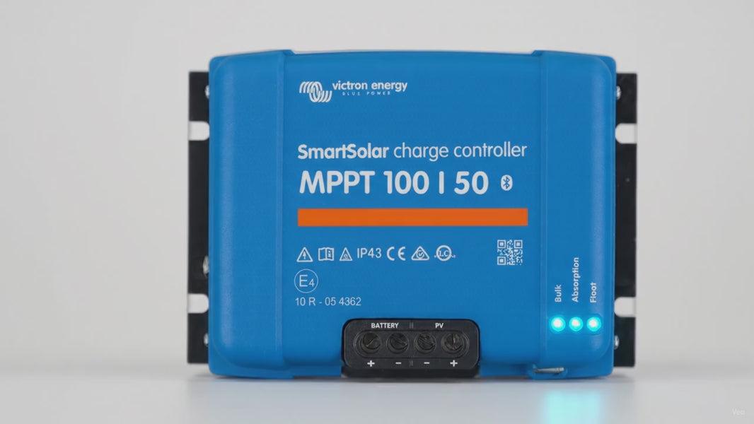 Victron SmartSolar MPPT 100/30 & 100/50 | RV Solar Charge Controller – product video