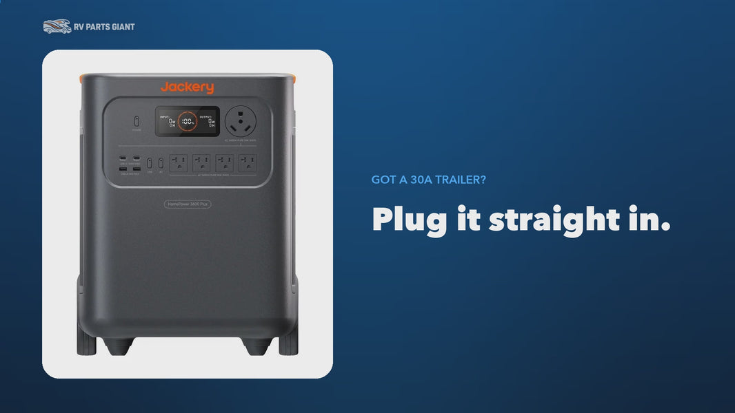 Jackery HomePower 3600 Plus product video by RV Parts Giant