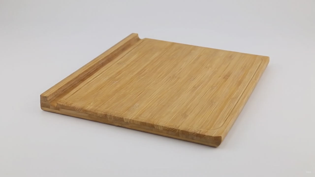 Bamboo Over-Counter Sink Cutting Board 17.3"x13.4" – product video