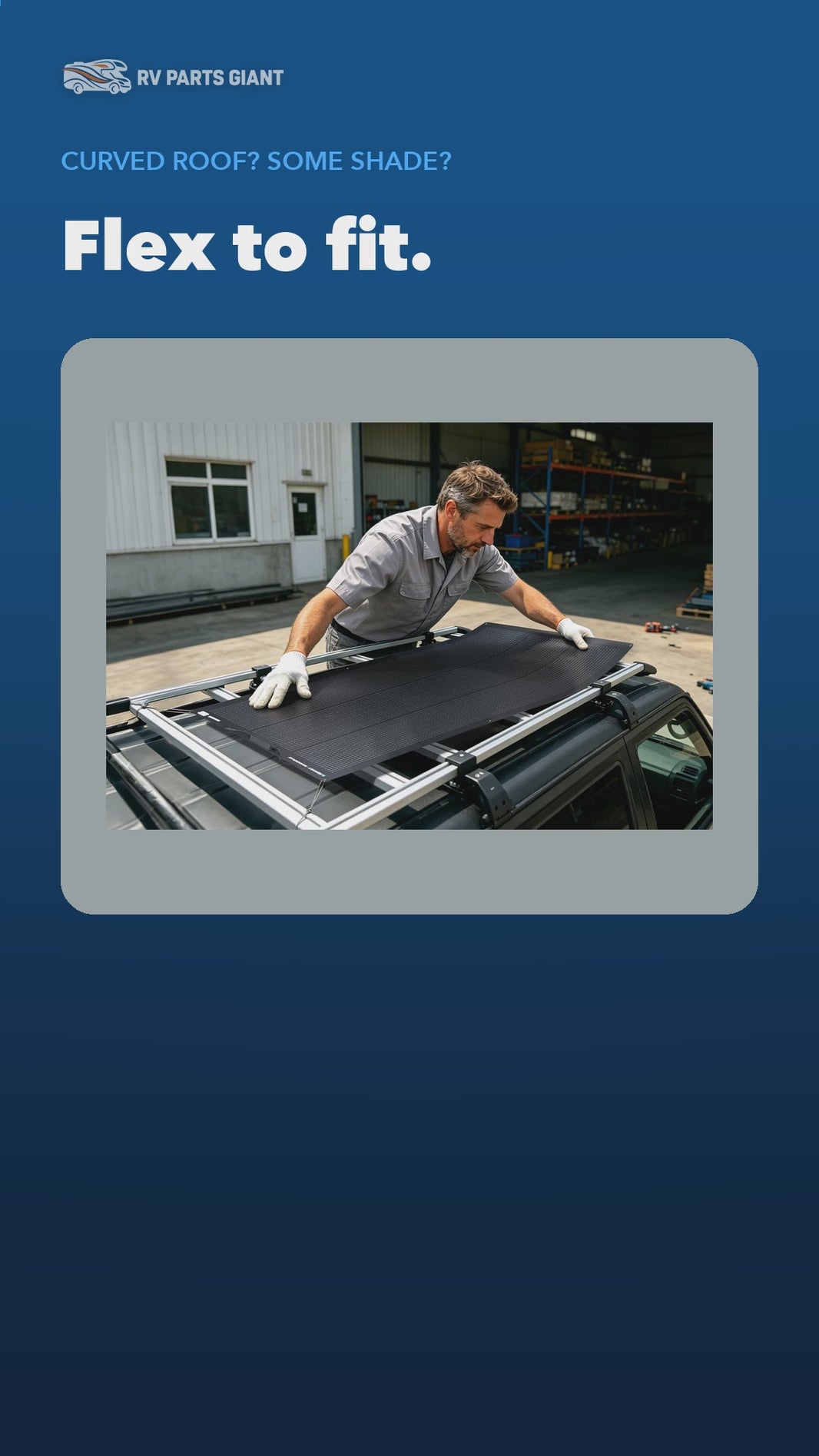 Renogy Flex ShadowFlux Panel product video by RV Parts Giant