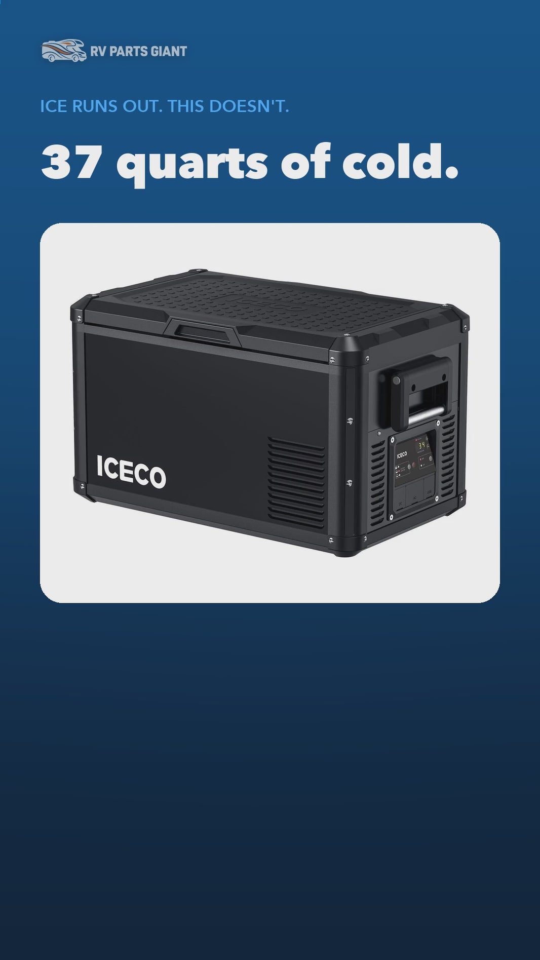 ICECO VL35ProS Fridge Freezer product video by RV Parts Giant