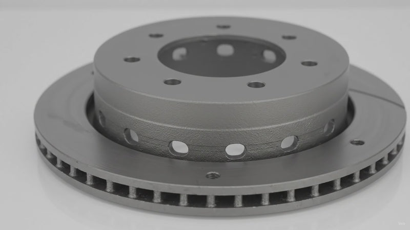 DeeMaxx 13.1" Slip Over Rotor with 8- 5/8" Holes MAXX Coating Fits 8K Hub (RTR-131-8K-MAXX) – product video
