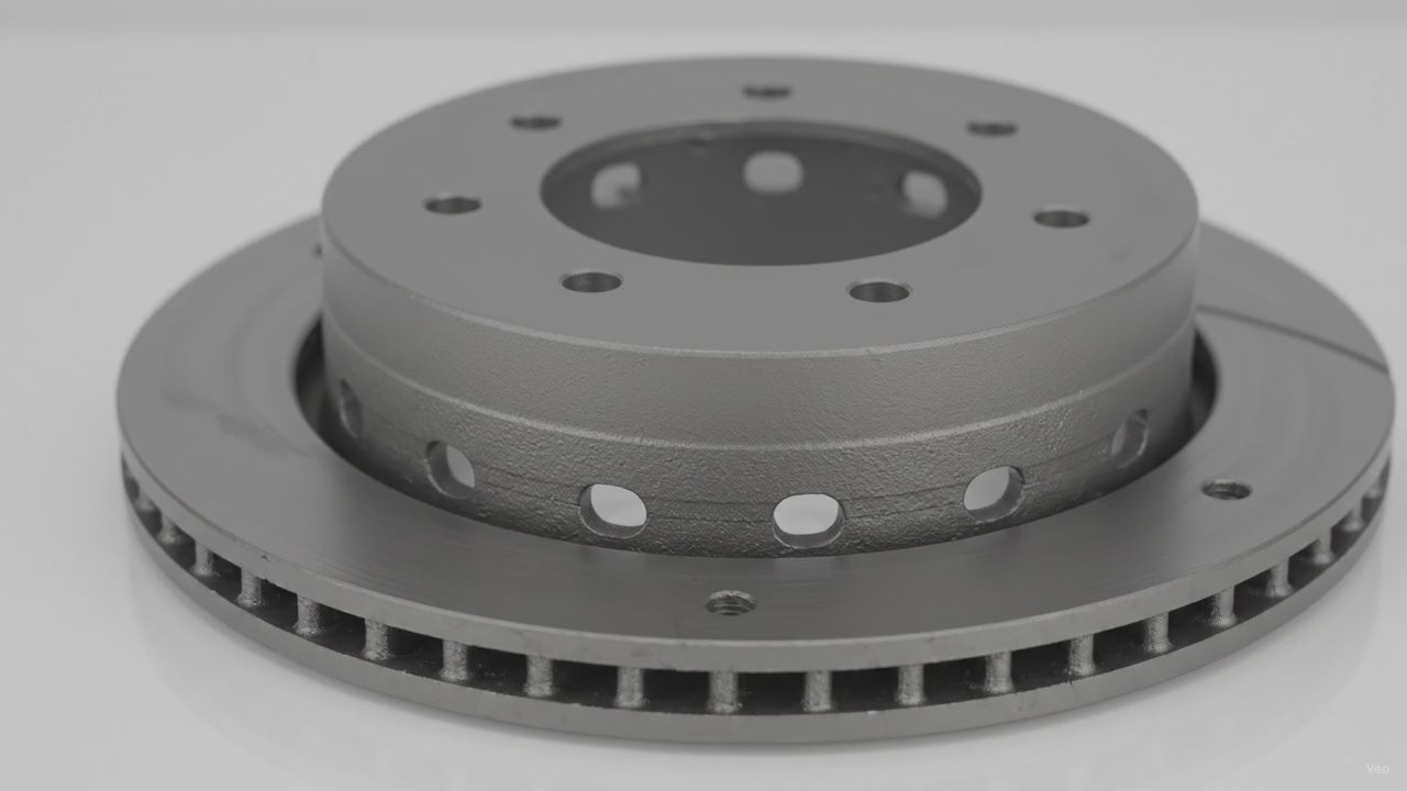 DeeMaxx 13.1" Slip Over Rotor with 8- 5/8" Holes MAXX Coating Fits 8K Hub (RTR-131-8K-MAXX) – product video