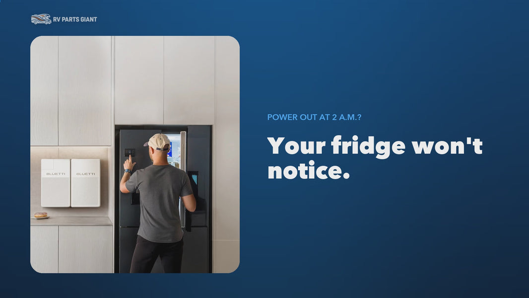 BLUETTI FridgePower product video by RV Parts Giant