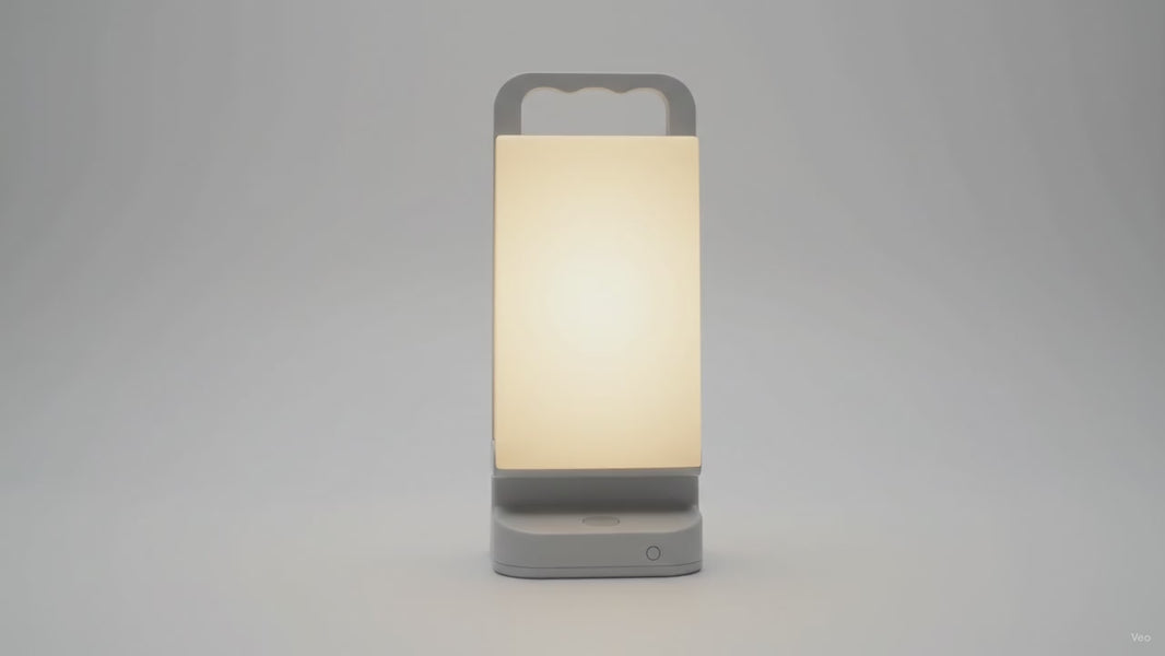 Solar Camping Lantern 6000mAh USB Rechargeable – product video