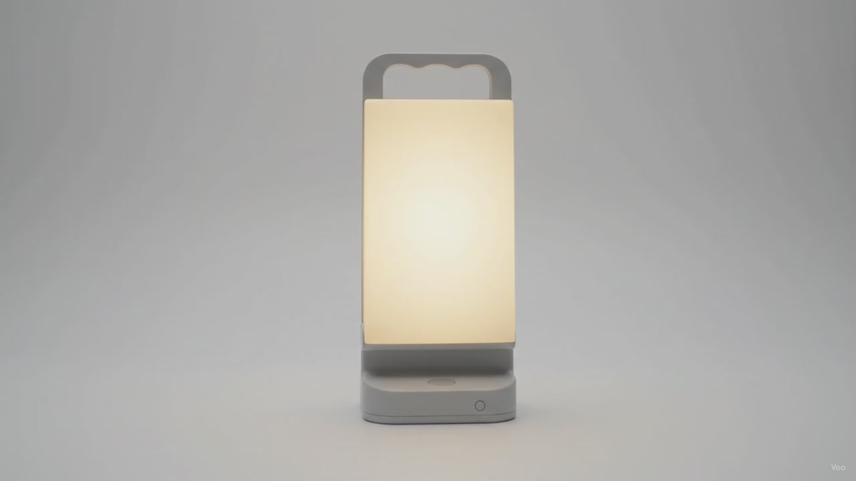 Solar Camping Lantern 6000mAh USB Rechargeable – product video