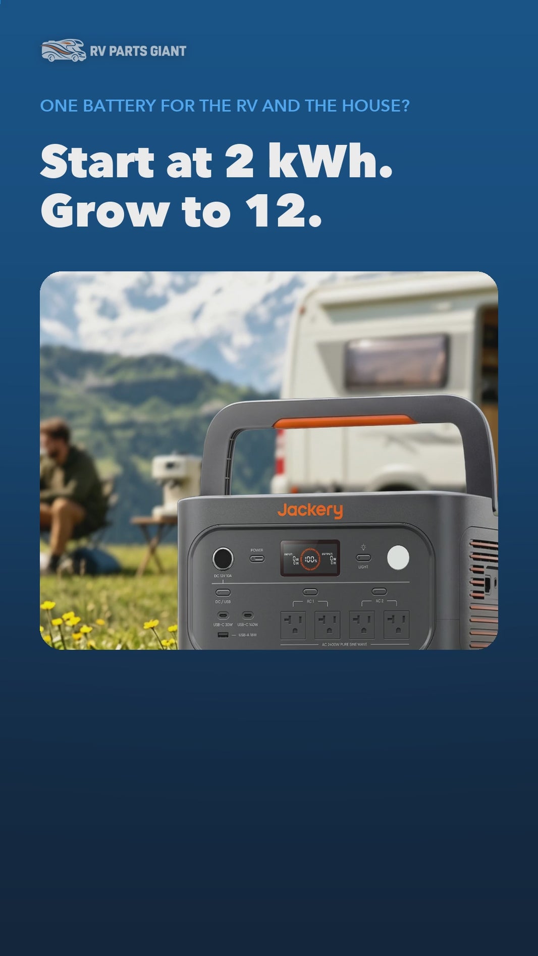 Jackery HomePower 2000 Plus v2 product video by RV Parts Giant