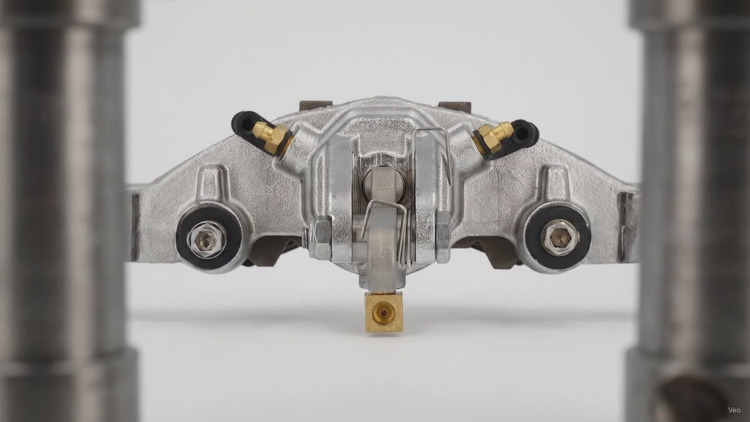 DeeMaxx Disc Brake SS Caliper Mechanical/Hydraulic w/ Stainless Pads for 3-6K Axle (CALP-3-6K-MEC/HY-SS) – product video