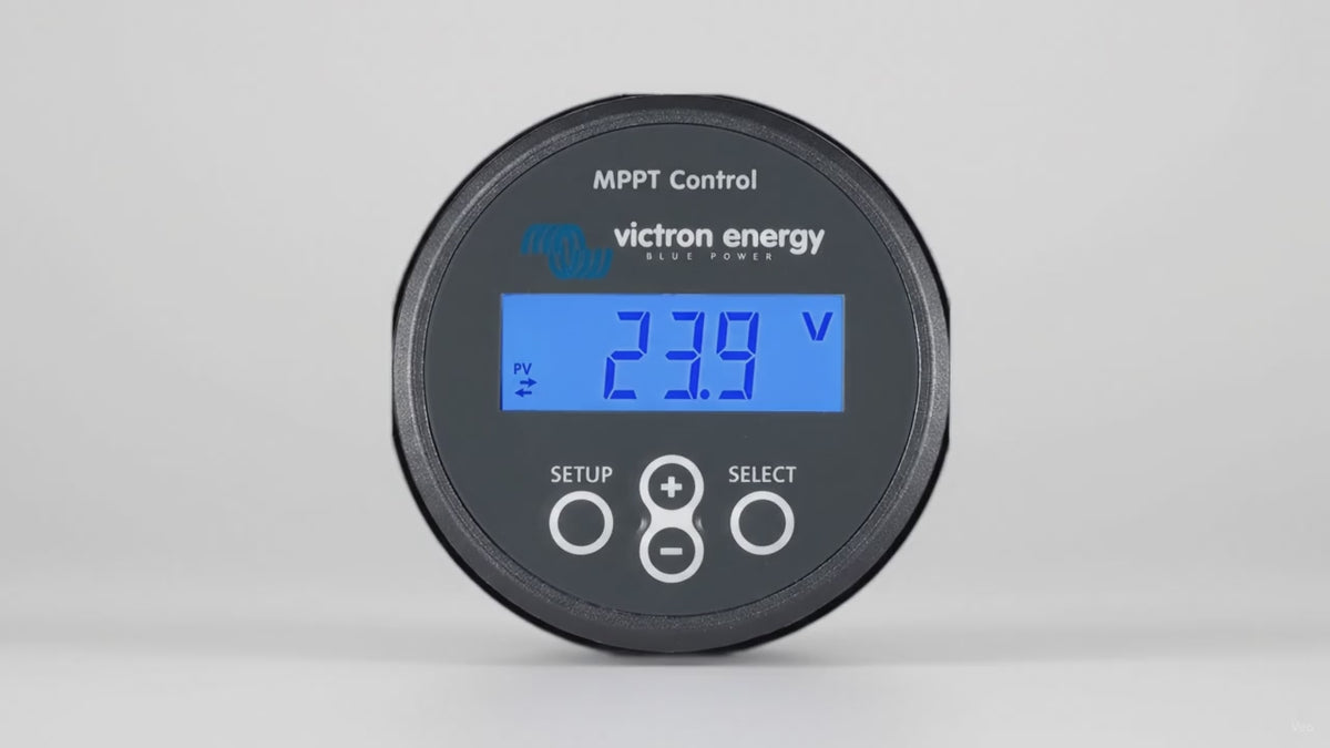 Victron MPPT Control Display | VE.Direct (Cable Not Included) – product video