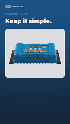 Victron BlueSolar PWM-LCD&USB product video by RV Parts Giant