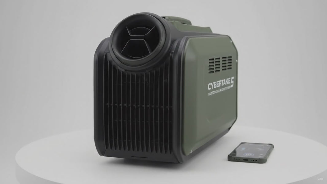Cybertake S1 Pro Portable Camping Air Conditioner, 4100 BTU – product video