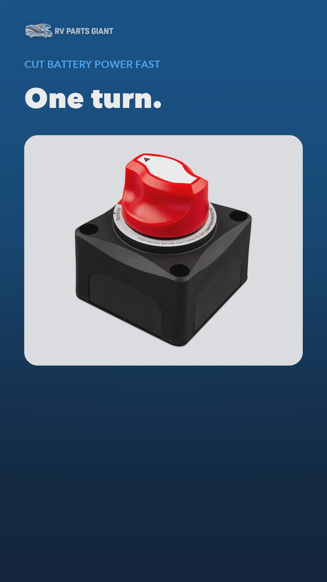 Victron Battery Switch 275A product video by RV Parts Giant