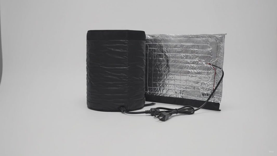 Heated RV Sewer Hose Cover 15ft to -20F – product video