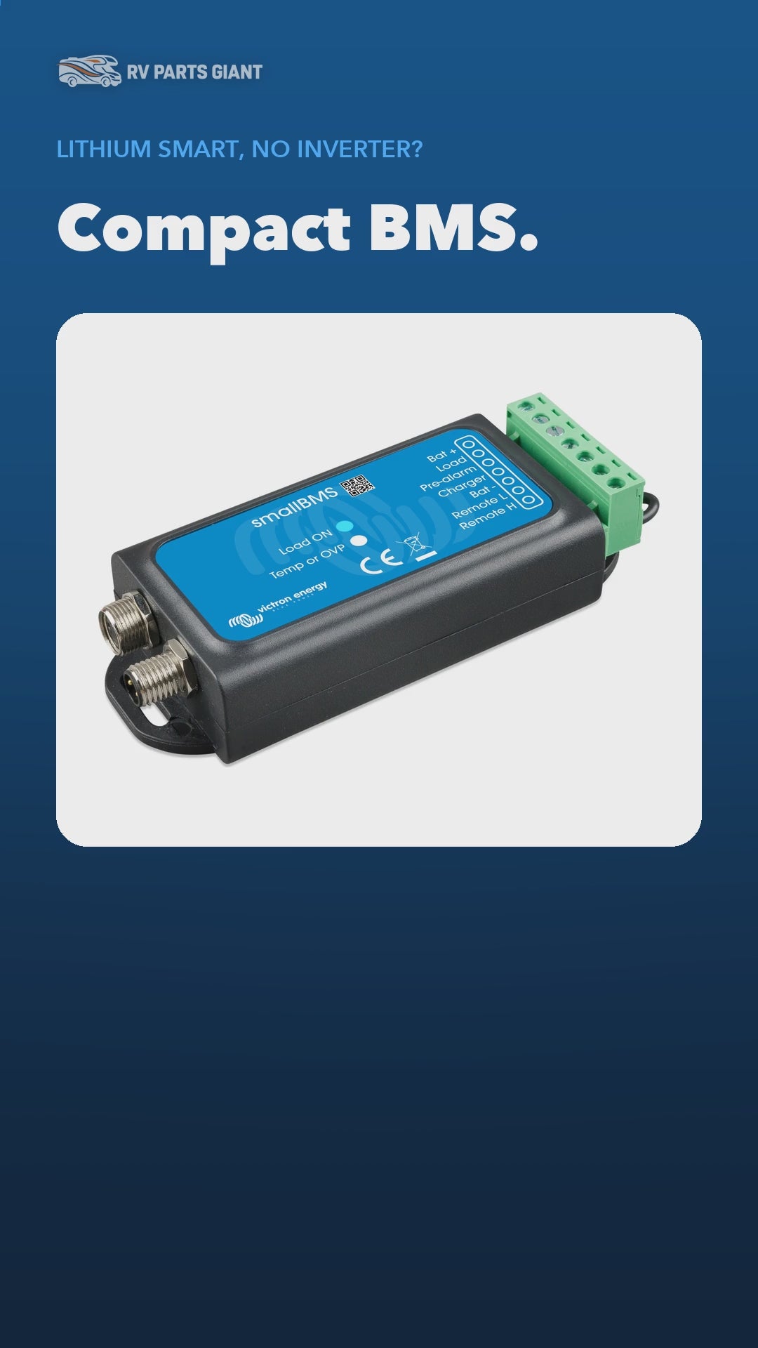 Victron smallBMS product video by RV Parts Giant