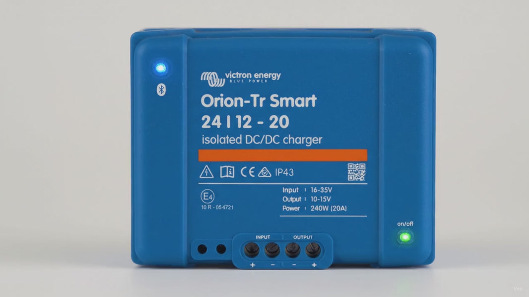 Victron Orion-Tr Smart Isolated DC-DC Charger – product video