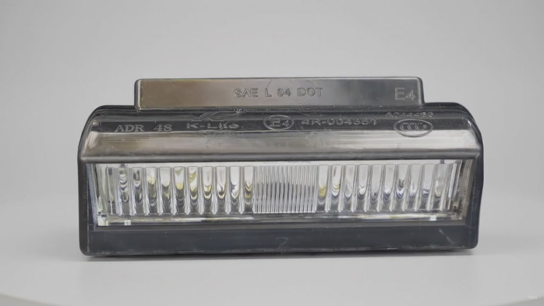 Trailer LED License Plate Light (LPL0351) | Weatherproof 12V – product video