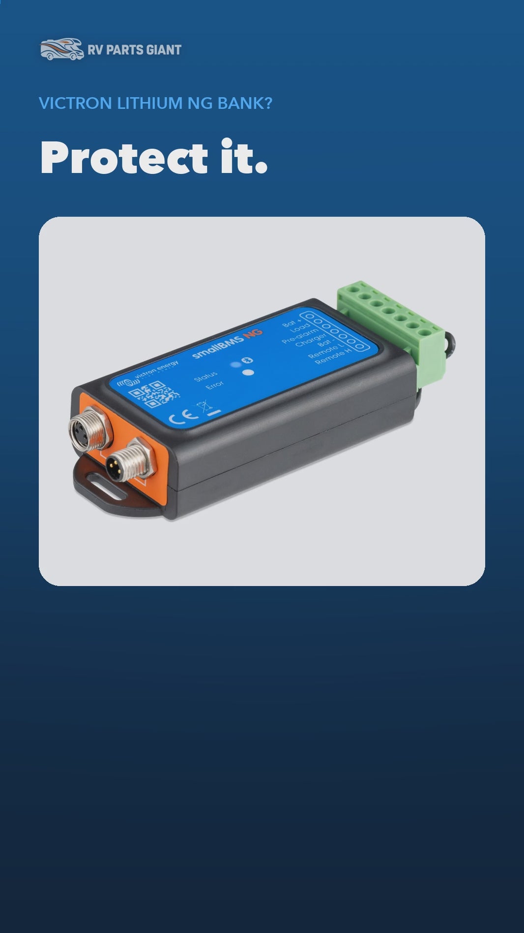 Victron SmallBMS NG product video by RV Parts Giant