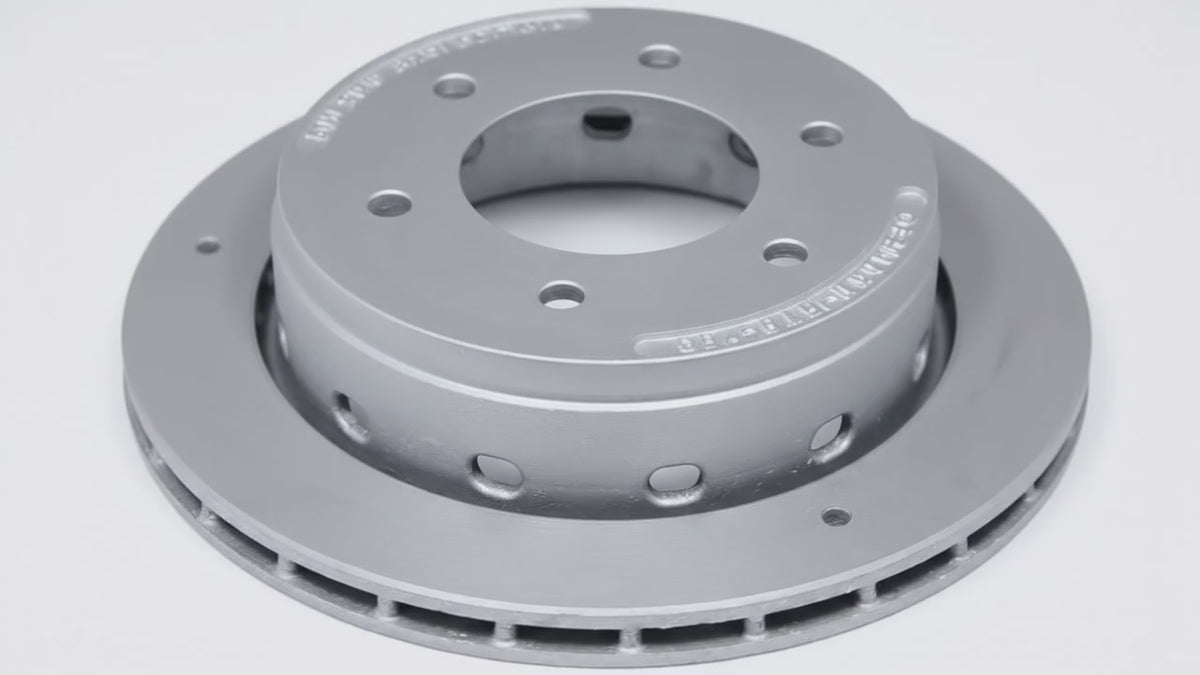DeeMaxx 12" Slip Over Rotor 6 Lug MAXX Coating (RTR-120-MAXX) – product video