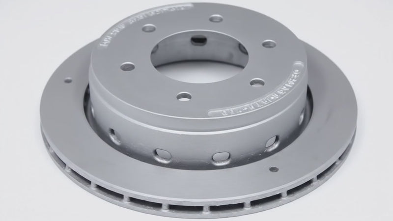 DeeMaxx 12" Slip Over Rotor 6 Lug MAXX Coating (RTR-120-MAXX) – product video