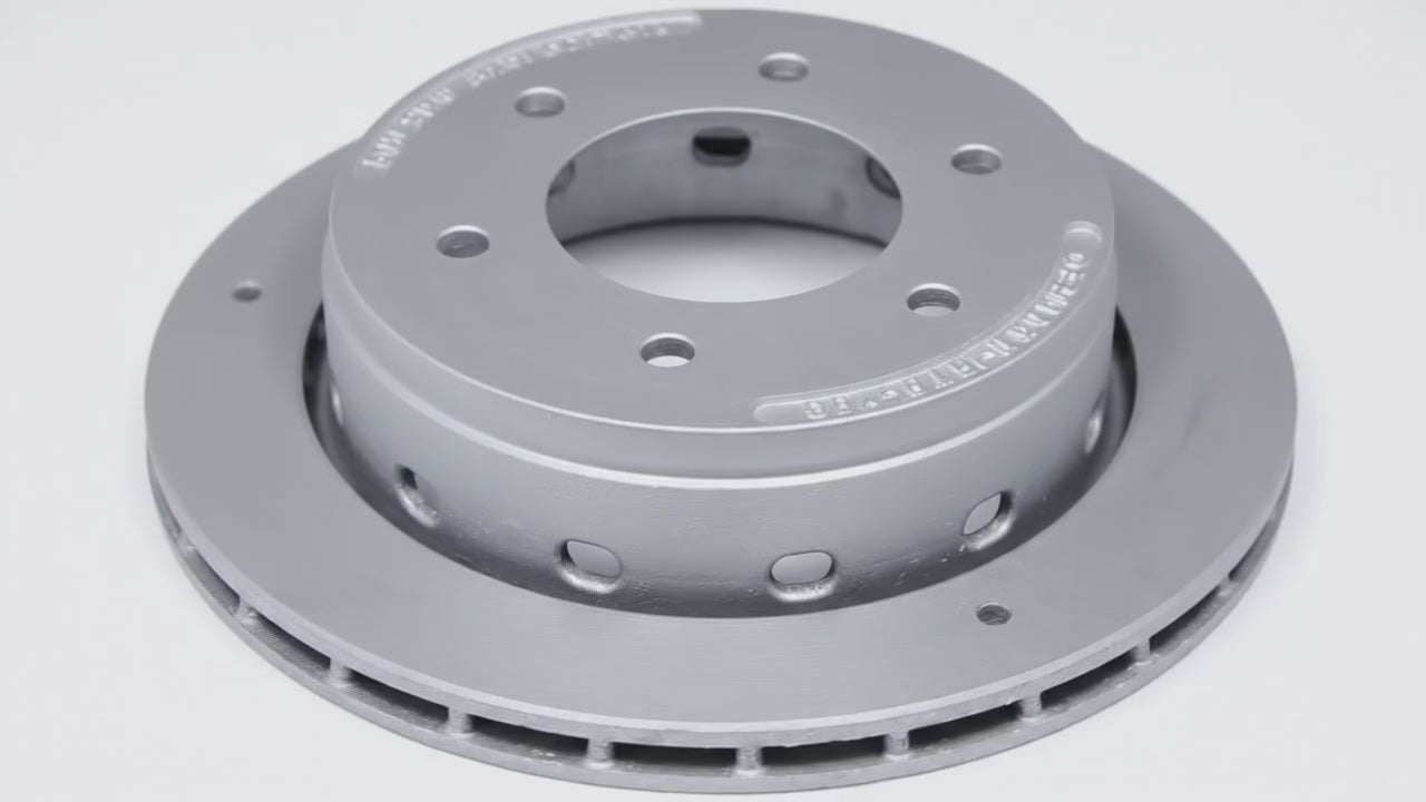 DeeMaxx 12" Slip Over Rotor 6 Lug MAXX Coating (RTR-120-MAXX) – product video