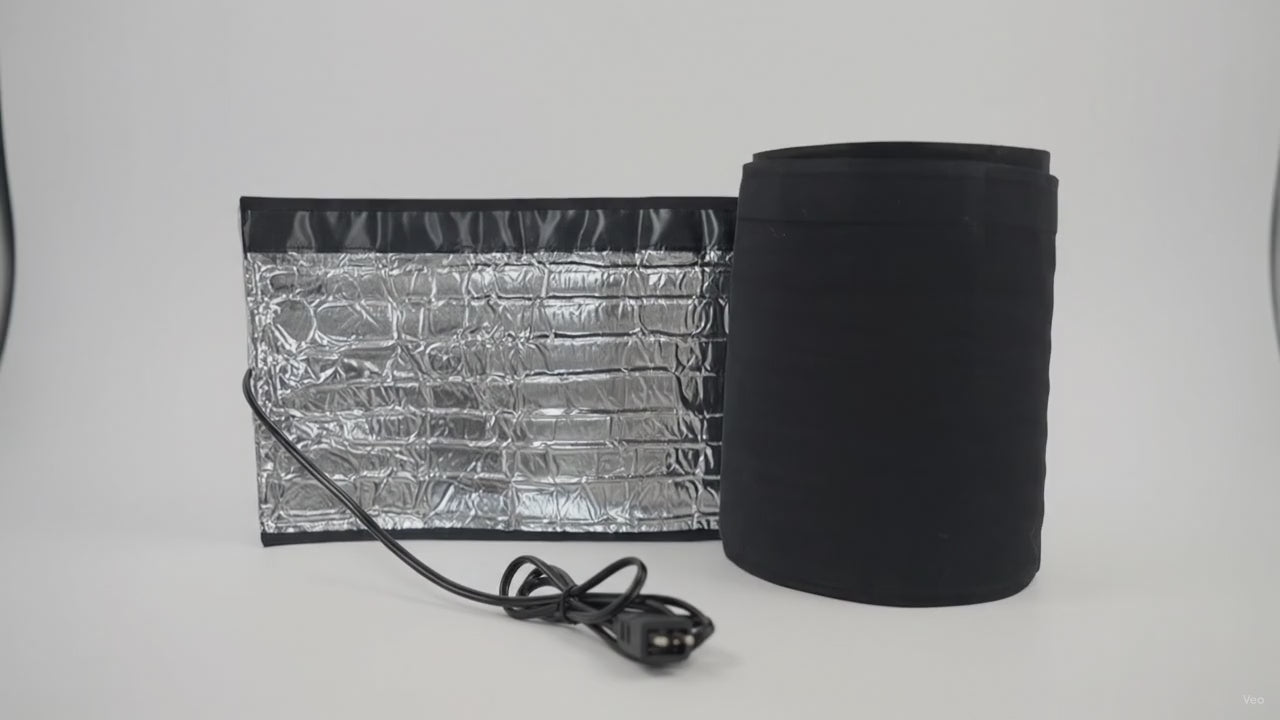 Heated RV Sewer Hose Cover 14ft 120V – product video