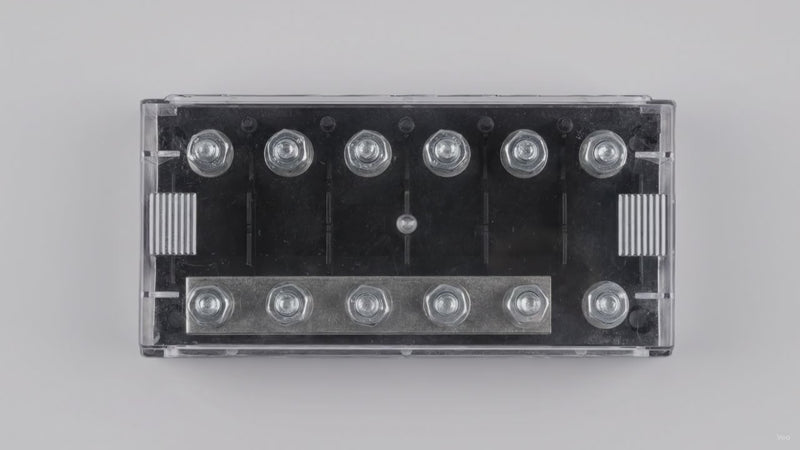 Victron Six-Way MEGA-fuse Holder with Busbar | 250A – product video