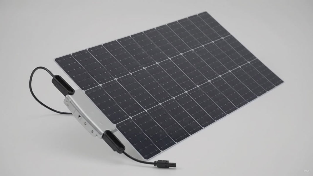 Flexible Roof Solar Panel 150W – product video