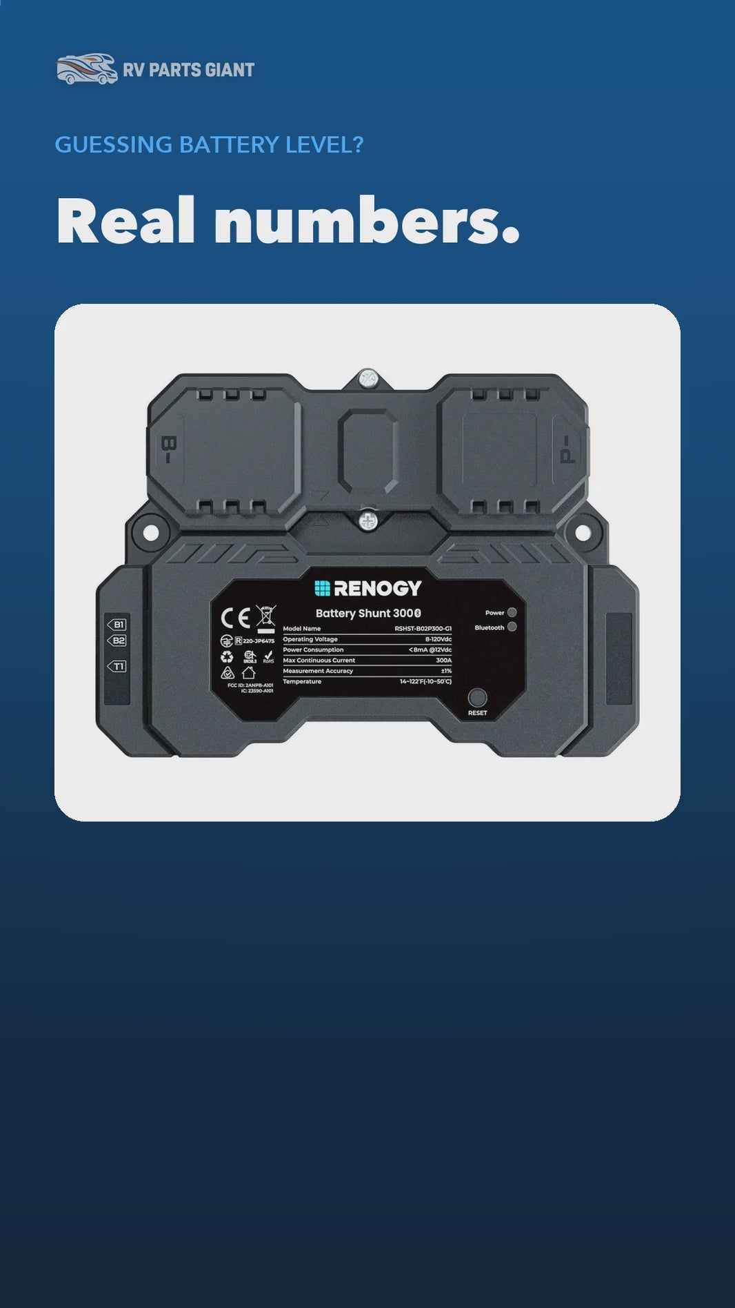 Renogy Battery Shunt 300 product video by RV Parts Giant