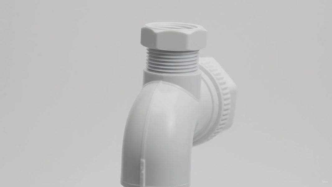Outside kitchen drain - flexible pipe – product video