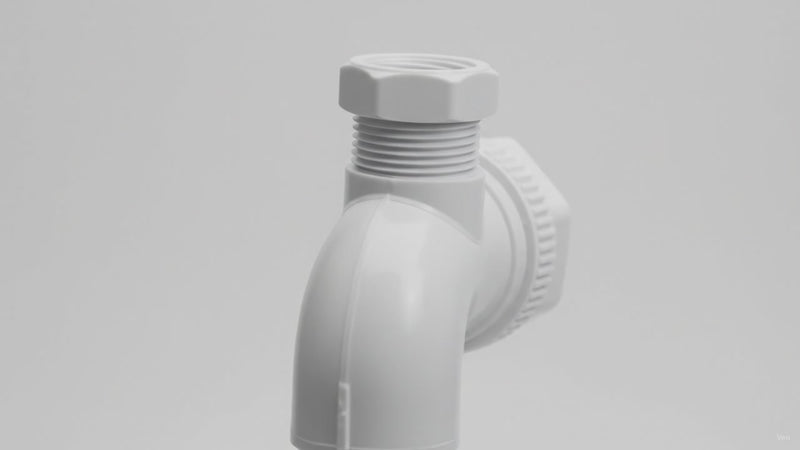 Outside kitchen drain - flexible pipe – product video