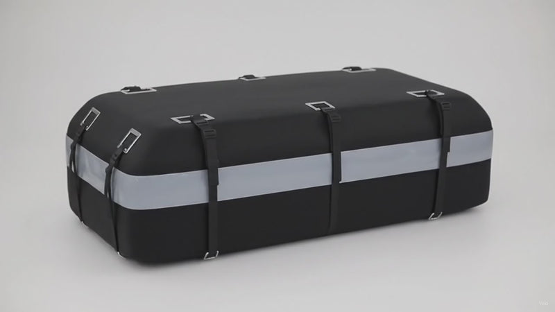Rooftop Cargo Carrier Rack 64"x36" with Waterproof Bag – product video