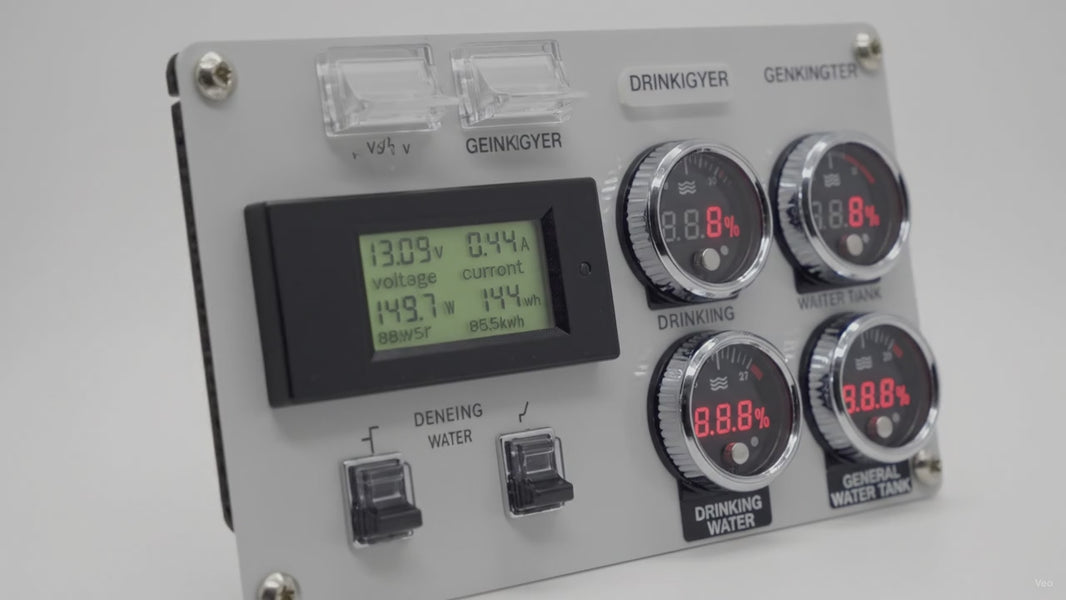 Black Series HQ Series RV Control Panel, OEM Water and Power – product video