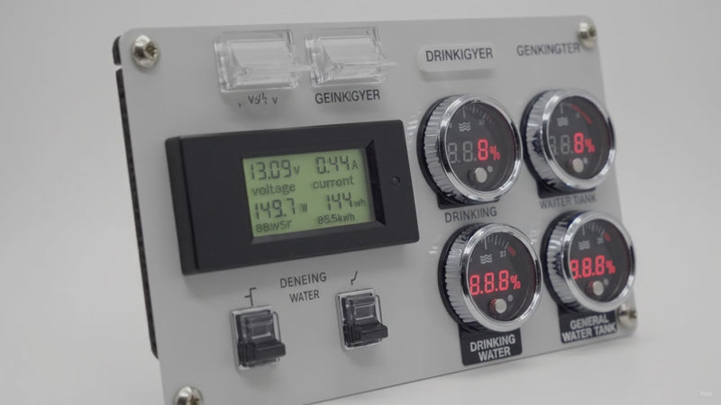 Black Series HQ Series RV Control Panel, OEM Water and Power – product video